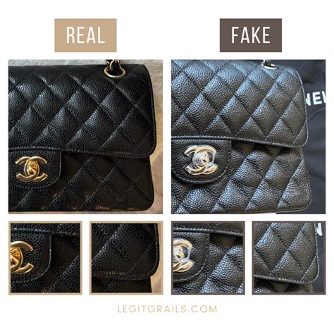 authentic vs fake chanel bags|not real chanel handbags.